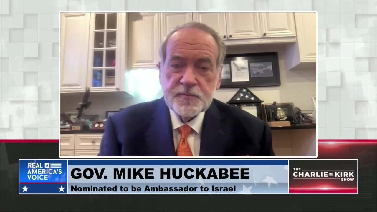 Mike Huckabee Discusses the Significance of His Nomination As Ambassador To Israel