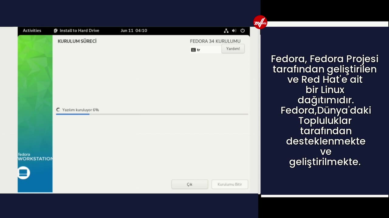Fedora kurulumu 🐧 MyNetiz