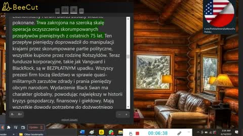 Benjamin Fulford❌ Raport tygodniowy z 14 Czerwca 2022 ❌AUDIO 14 MIN PO POLSKU