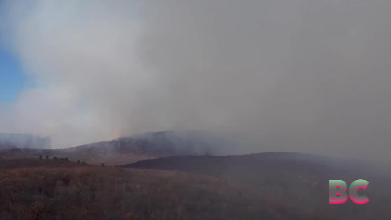 N.J. wildfire grows to 2,500 acres, 0% contained yet