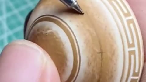 Micro-carving is a skill and requires great care