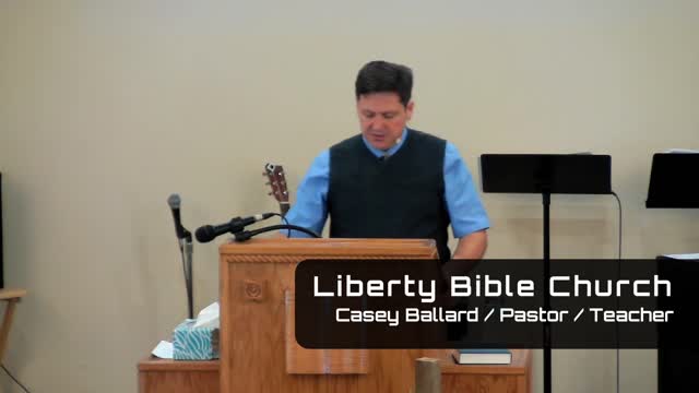 Liberty Bible Church / Be careful who you listen to and Follow / Luke 6:39-49