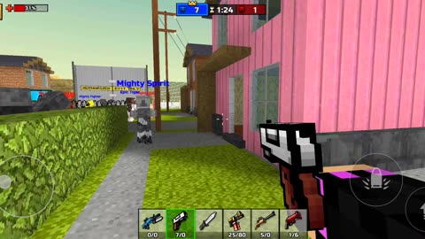 Minecraft gun 3d gameplay (minecraft)