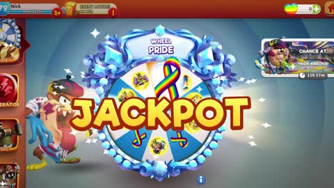 3 x Pride Wheel Spins- Jackpot!! - Looney Tunes World of Mayhem - Subscribe for more Videos