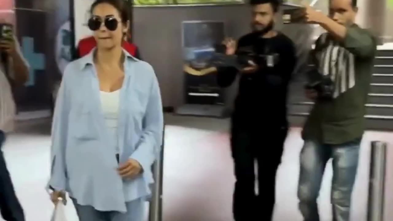 Malaika Arora Spotted At Airport