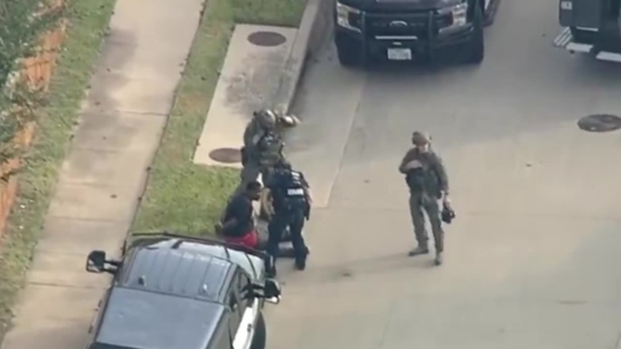 Suspect In Custody After Fort Worth Police Chase Leads To SWAT Standoff In Subdivision.