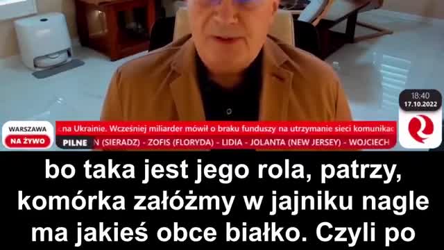 Prof. Norman Pieniążek o szczepionkach mRNA i całej propagandzie wokół nich