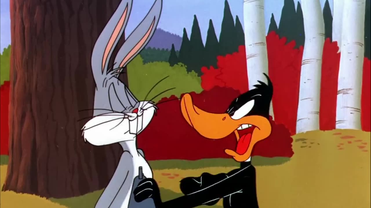 looney tune-rabit fire