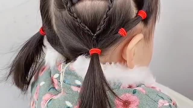 little girl hair