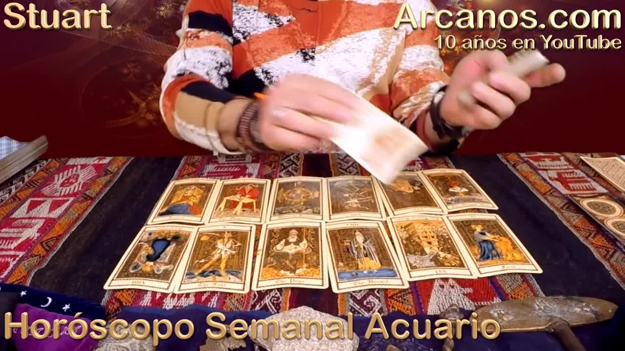 ACUARIO MARZO 2018-11-11 al 17 Mar 2018-Amor Solteros Parejas Dinero Trabajo-ARCANOS.COM