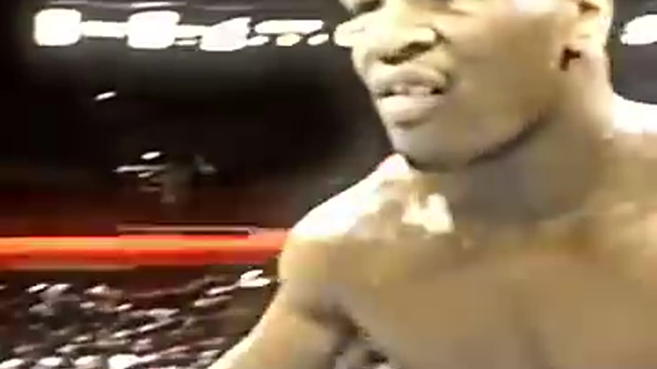 fighting video Mike Tyson