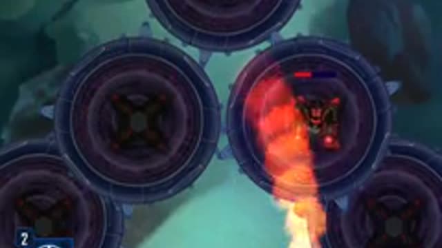 Fighting bunch enemies in Space Invaders Episode 1