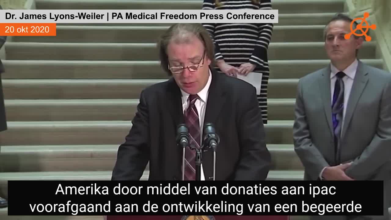 Dr. James Lyons-Weiler PA Medical Freedom Press Conference October 2020