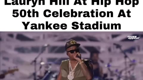 Nas brings out Lauryn Hill at hip hop 50th celebration