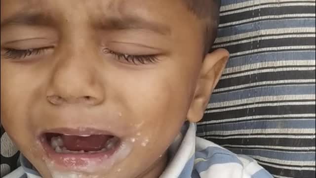 Cute baby Crying funny video