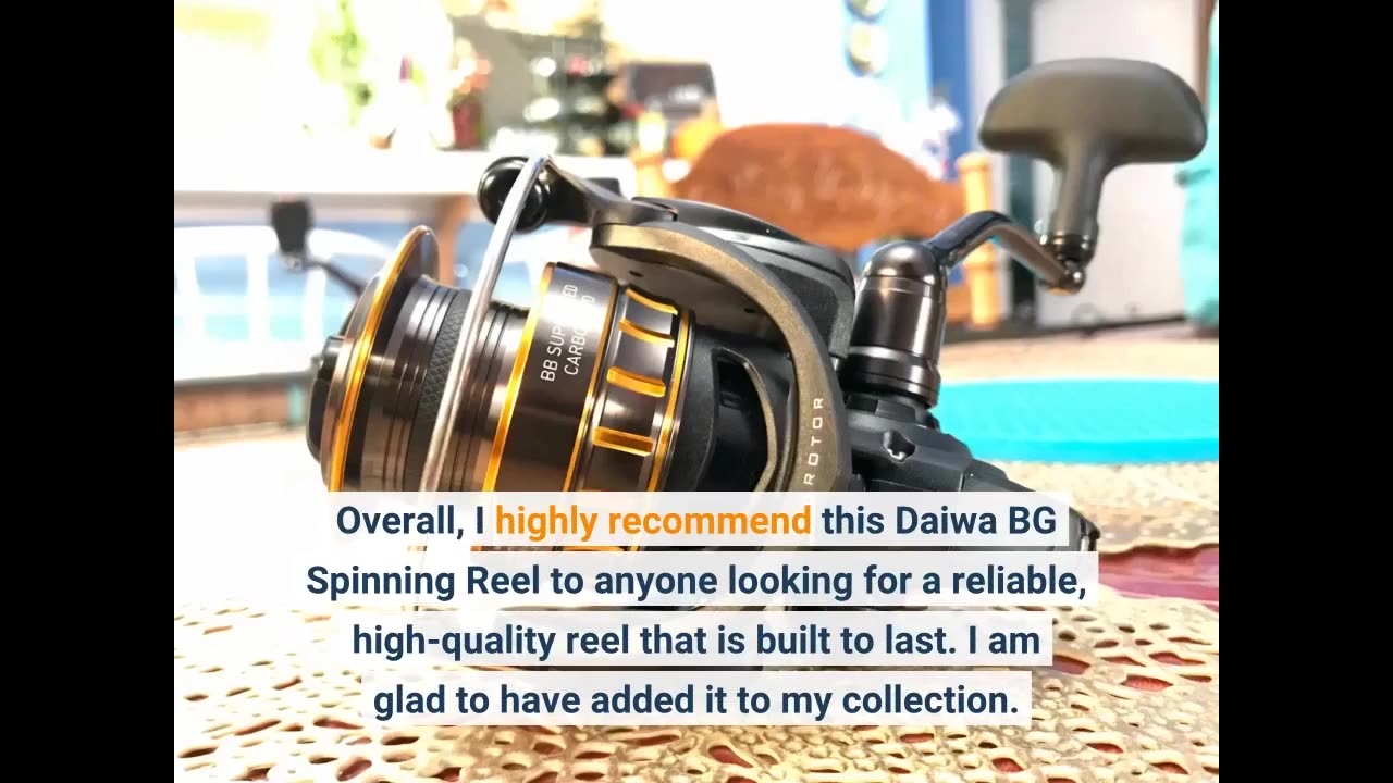 Customer Reviews: Daiwa Bg Spinning Reel