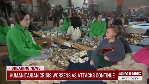 'Families Living In Squash Court'_ Ukrainian Refugees Take Shelter In Fitness Ce