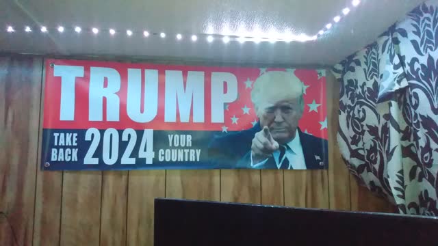Trump banner...4-6-2021