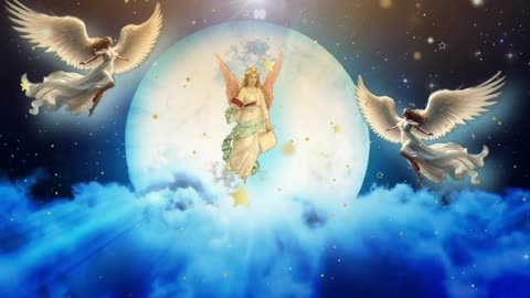 Angels Flying to the Moon: Sleep Meditation