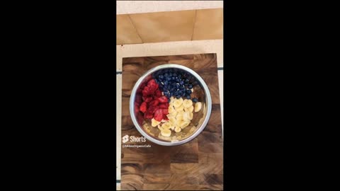 Acai Bowl With Organic Fruits so good for break-fast