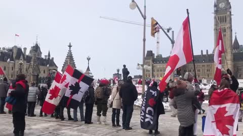 Canadians Return to Ottawa to Support the Organizers and Protesters Who are Still in Jail