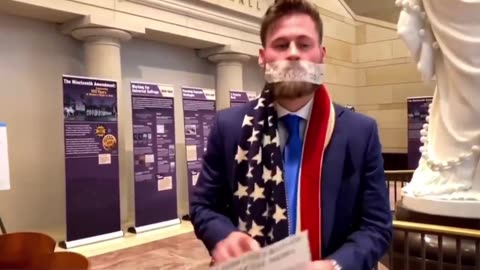 Owen Shroyer arrested by Capitol police for defending free speech.