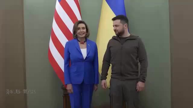 Speaker of the US House of Representatives Nancy Pelosi arrived in Kyiv