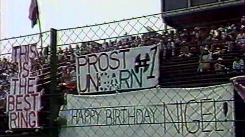 1991.08.09. Magyar Nagydíj, Hungaroring - Pénteki időmérő edzés (MTV)