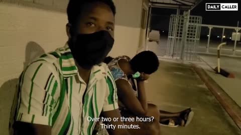 Haitian migrants entering the US confirm they're not tested for the "pandemic