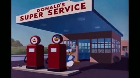 Donald Duck working at petrol station|Disney|Funny Cartoon|Kids cartoon|Mickey Mouse|Minnie Mouse