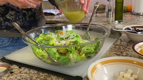 Southwest Chicken Salad With A Light LIME VINAIGRETTE