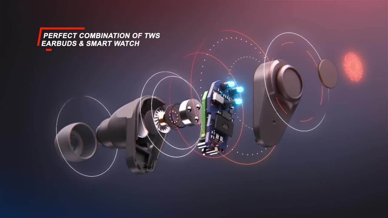 Wearbuds Watch: Smartwatch that houses its earbuds