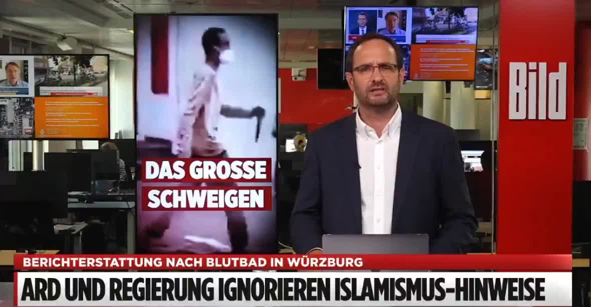 "ARD und Regierung ingnorieren Islamismus-Hinweise" - BILD (30 . Juni 2021)