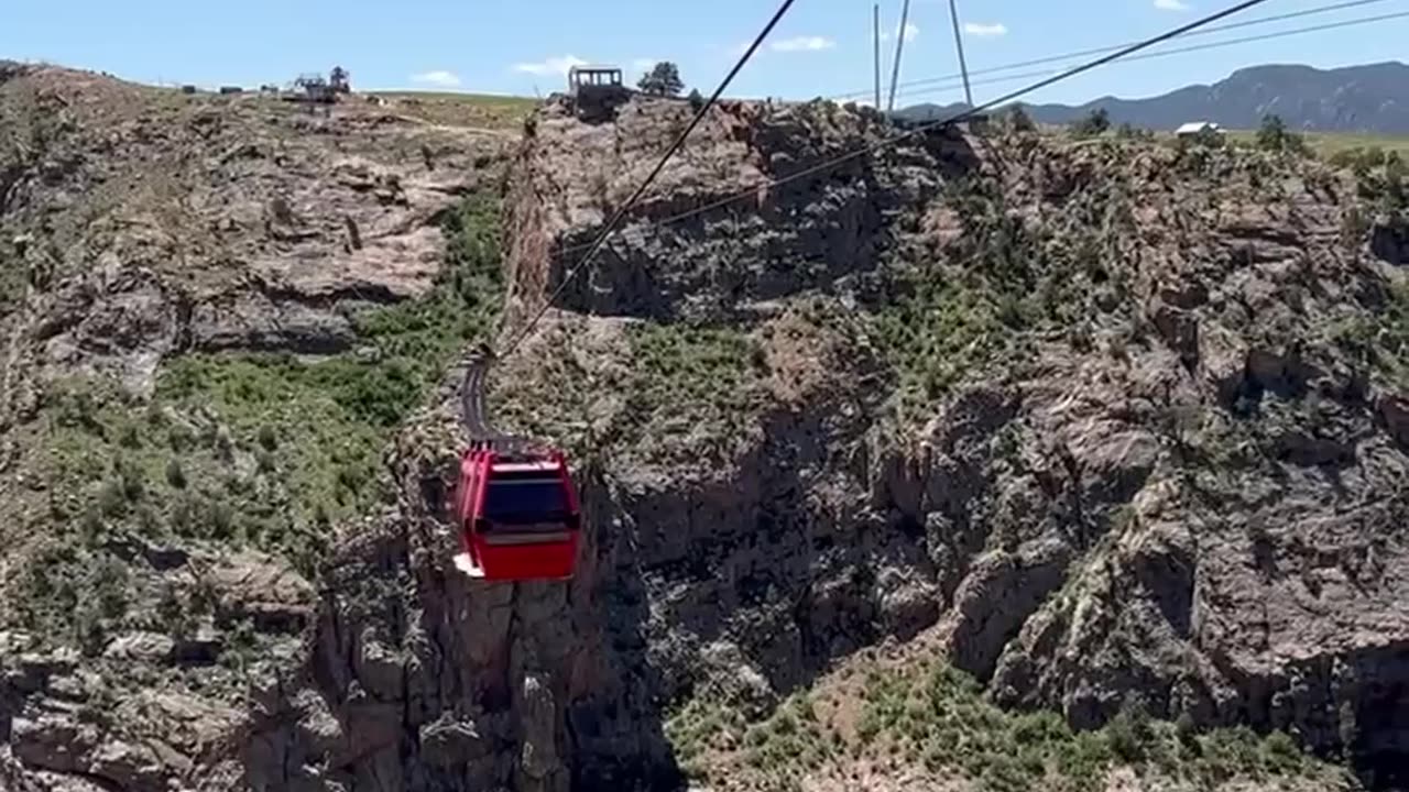 Almost 1,000ft Up!!! Royal Gorge Bridge, CO