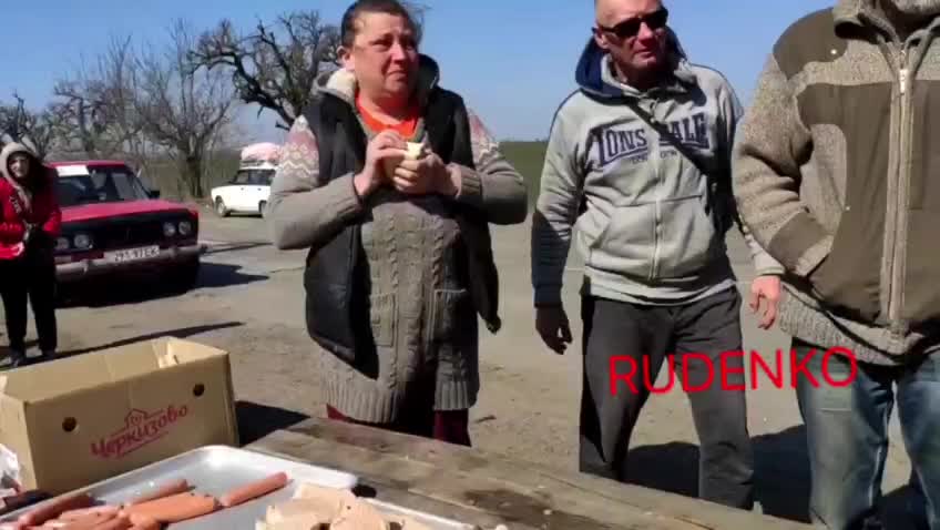 ❗️Menschen, die aus Mariupol flüchten, weinen beim Anblick von Brot.....