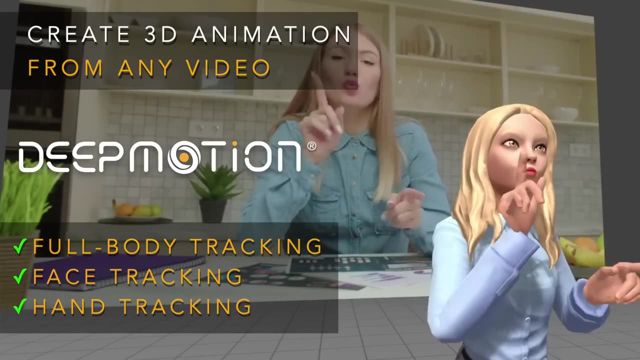 Create your own 3D animation video by using Deep motion