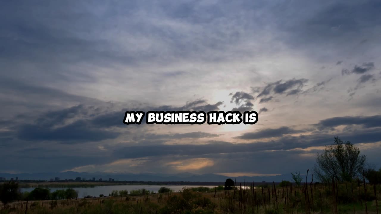 Tate Business Hack That Can 2X Your Money