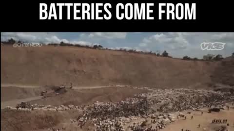 This is Where “Green Energy” Batteries Come From.