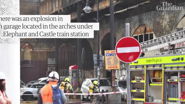 London Hundreds evacuated as fire breaks out in Elephant and Castle