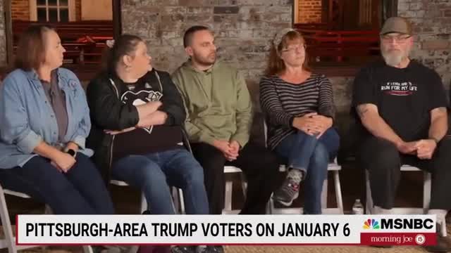MSDNC Sat Down with Pittsburg Voters and Asked About J6... It Didn't Go as Planned