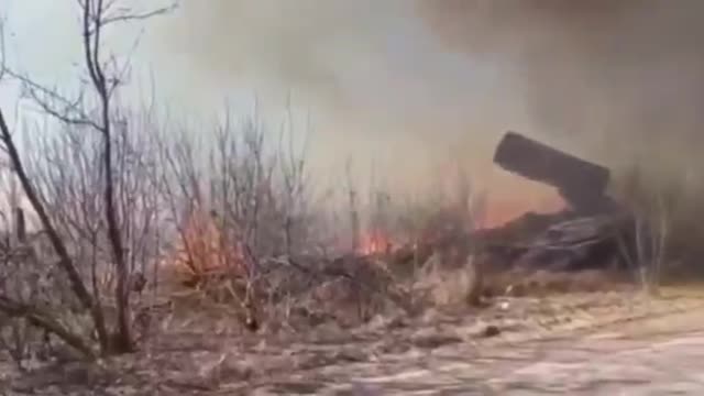 The heavy flamethrower system "Solntsepek"
