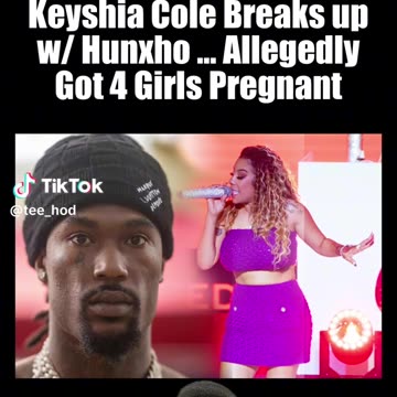 Keyshia Cole And Rapper Hunxho Split!