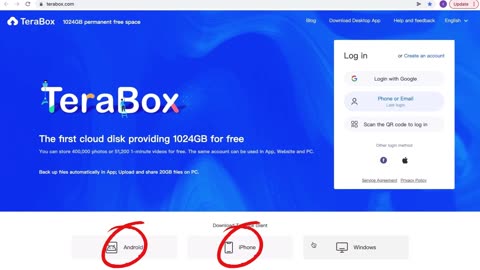 TERABOX 1TB FREE CLOUD STORAGE LIFETIME