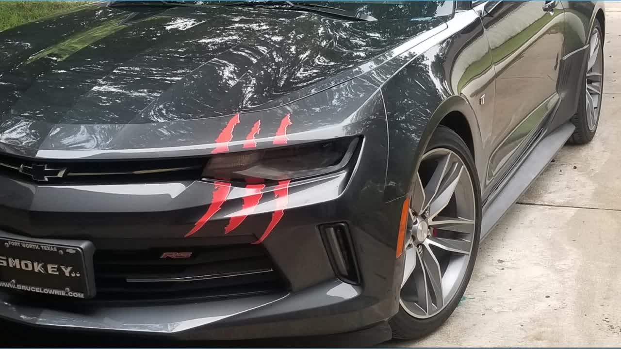 Claw Headlight Decals / Stickers