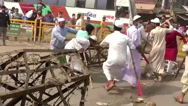 Hundreds protest Modi visit in Bangladesh