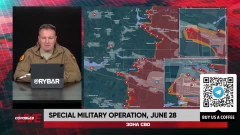 ❗️🇷🇺🇺🇦🎞 RYBAR HIGHLIGHTS OF THE RUSSIAN MILITARY OPERATION IN UKRAINE ON June 28, 2024