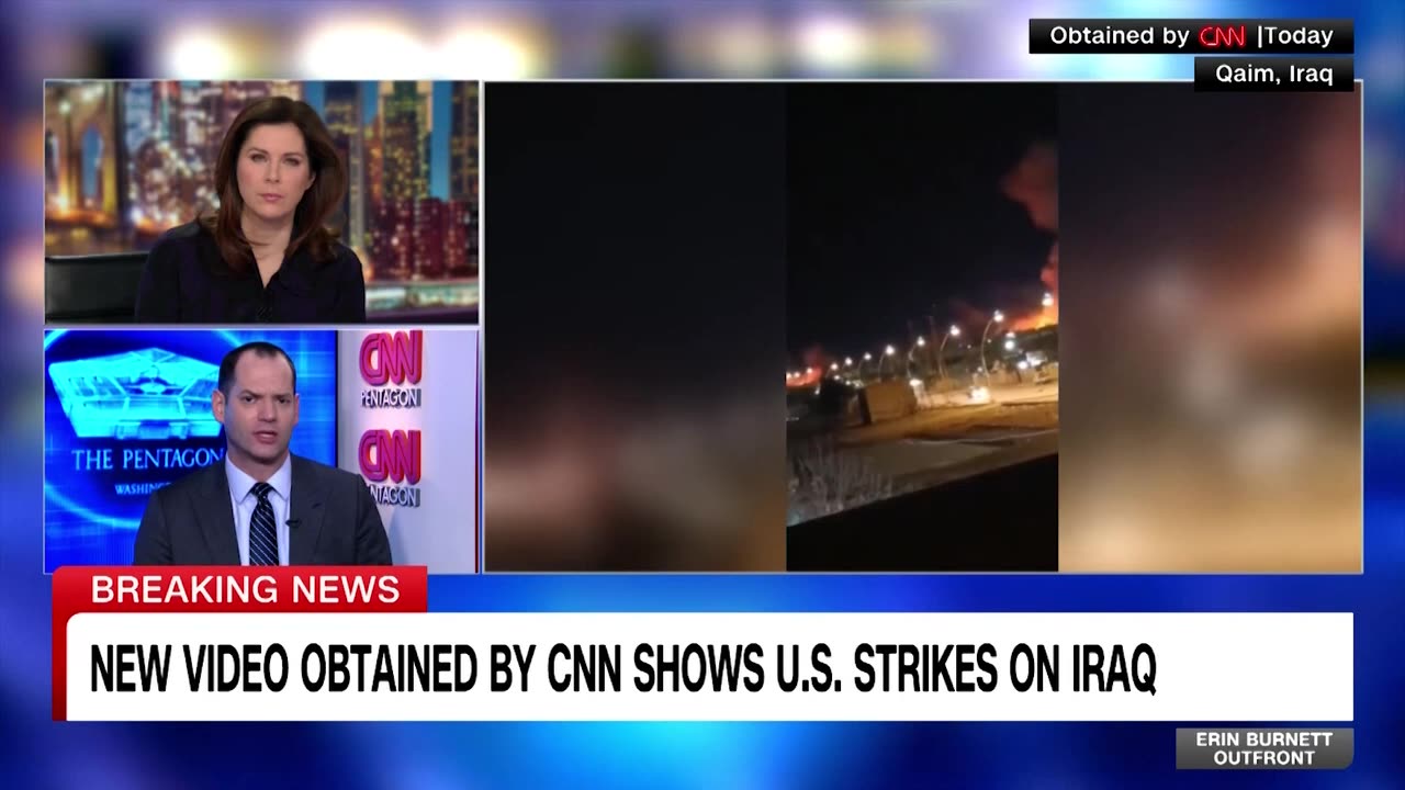 US Strikes from Iraq