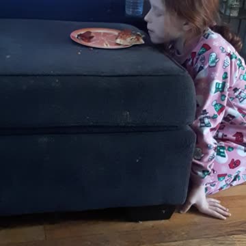 She thinks she is a dog