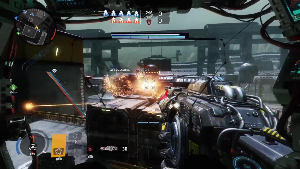 [RMBL]KlubMarcus Wins Titanfall 2 Multiplayer Match Last Titan Drydock Map Monopolize Batteries!