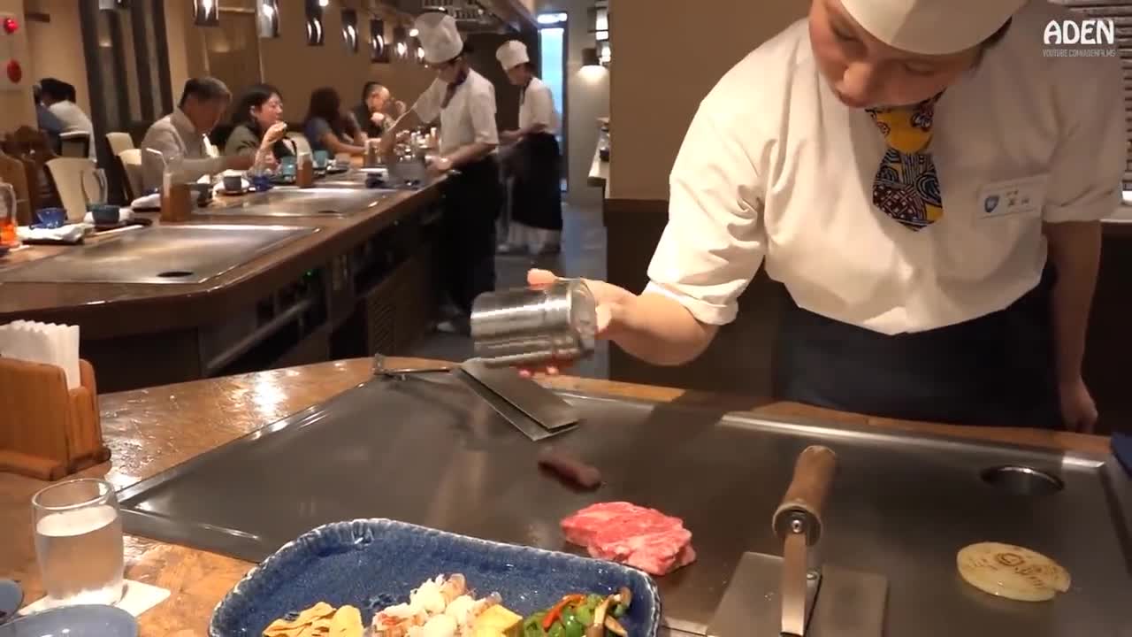 teppanyaki show!! Fuji Japanese-12